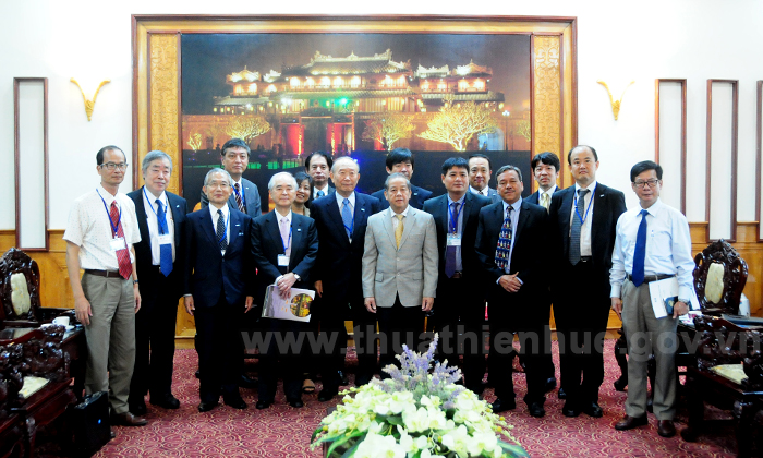 Japanese People s Diplomacy Promotion Council works in Hue