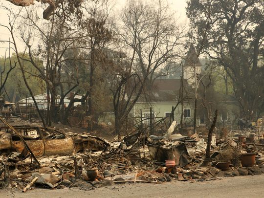 Cháy rừng ở California Số người chết đã lên đến 31
