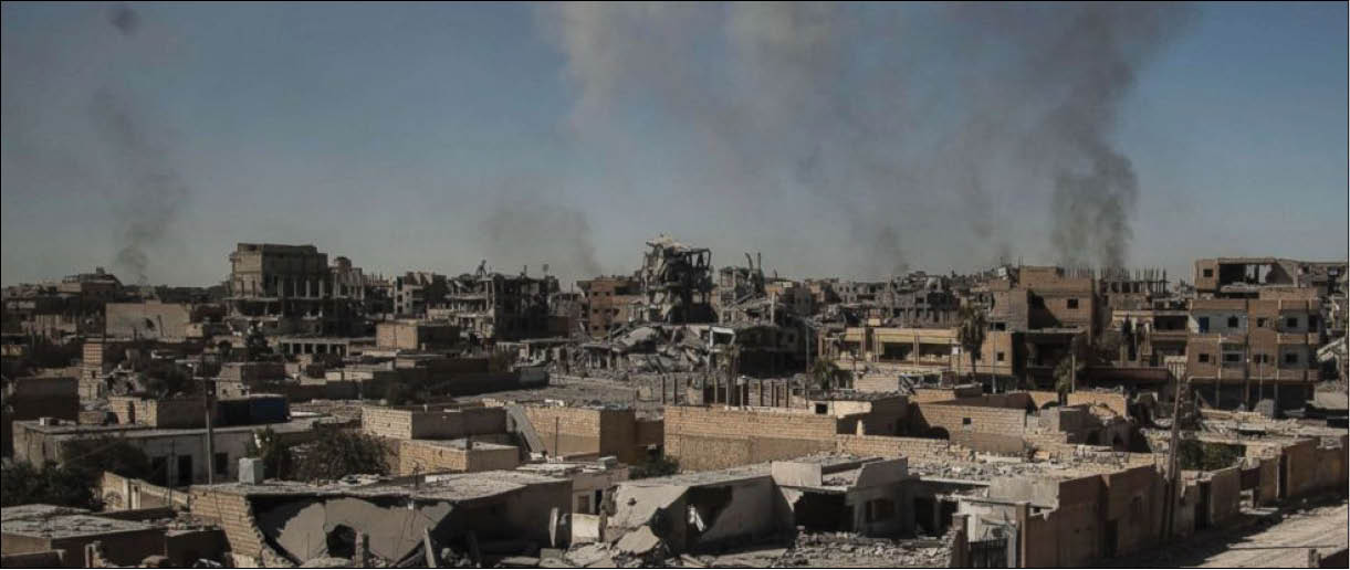 100 tay súng IS rút khỏi Raqqa Syria
