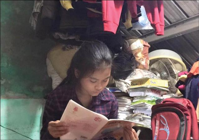 Cô học trò nghèo rất cần sự giúp đỡ