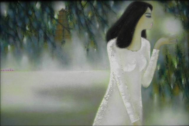 Cung bậc hoài niệm trong tranh họa sĩ Mai Châu