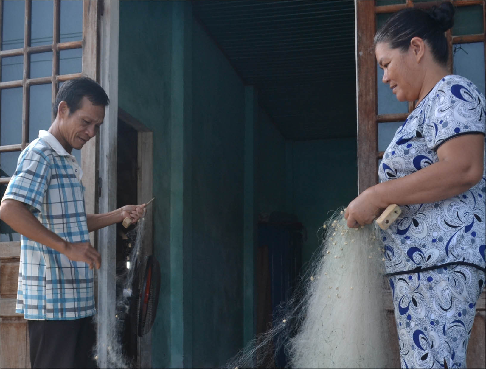 Vượt nghèo nuôi con ăn học