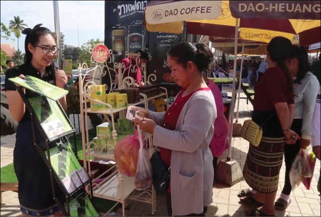 Lễ hội Cà phê Lào thúc đẩy ngành công nghiệp địa phương