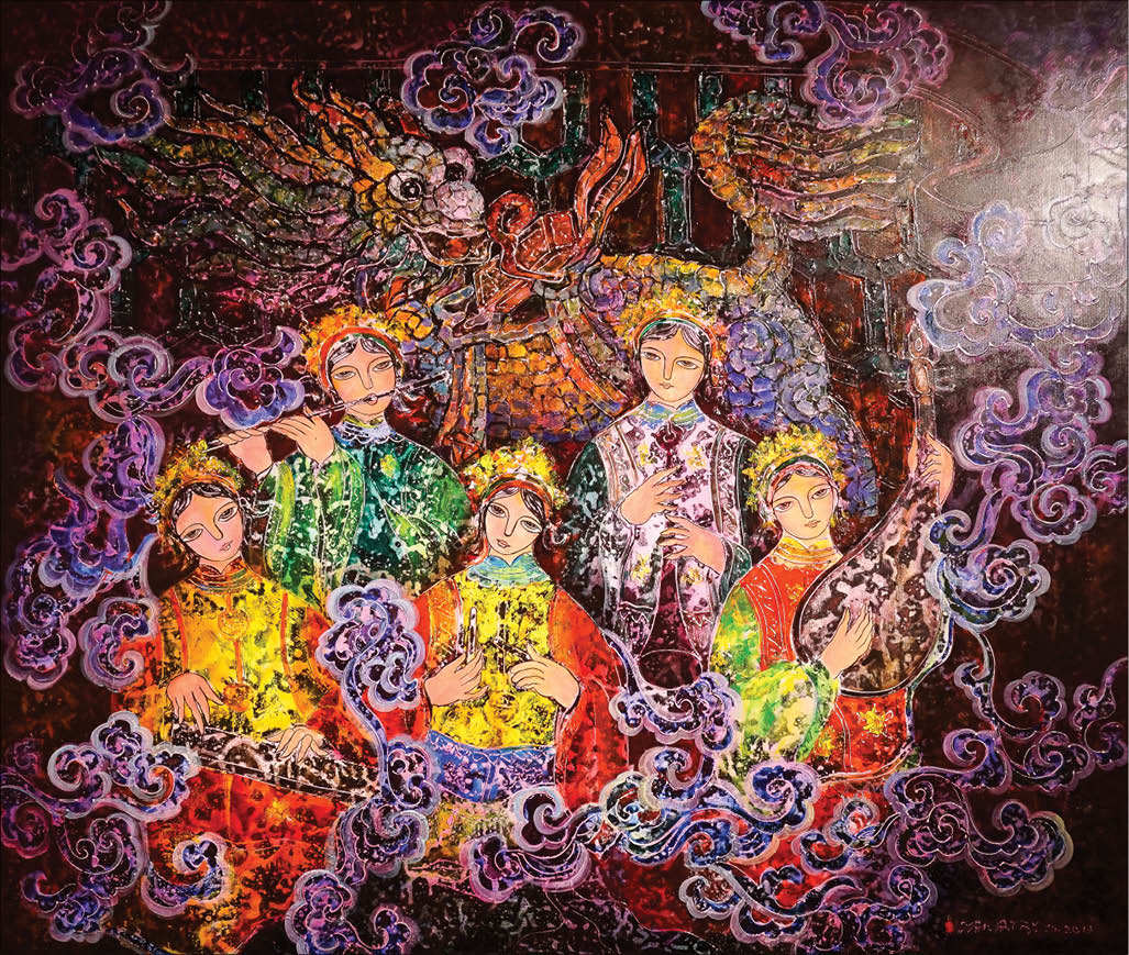 Dấu riêng của họa sĩ Huế