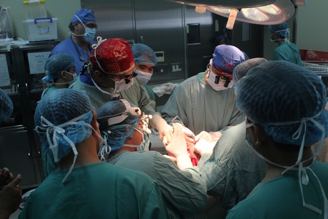 Successful operation for patient with orbital hypertelorism