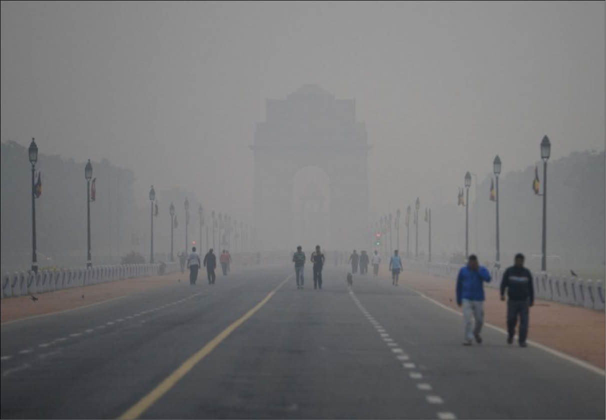 Thủ đô New Delhi Ấn Độ - thành phố có mức độ ô nhiễm không khí cao nhất thế giới
