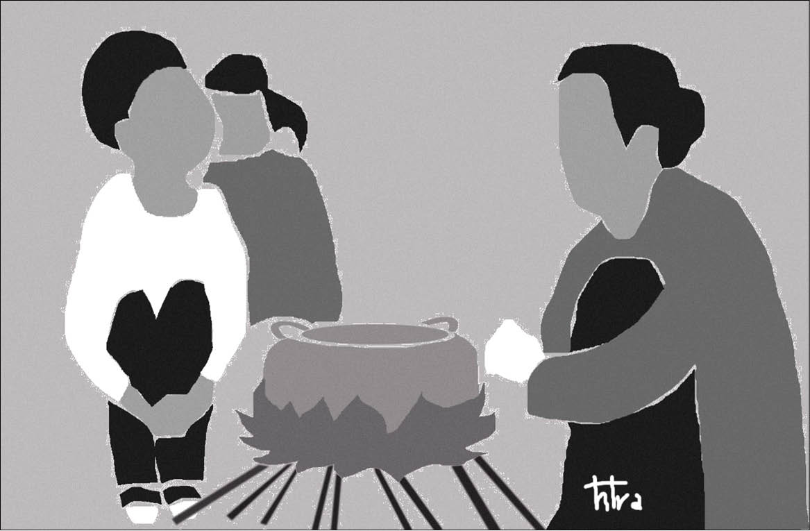 Bếp lửa của mẹ