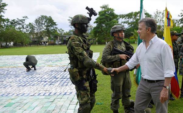Colombia bắt giữ 12 tấn cocaine