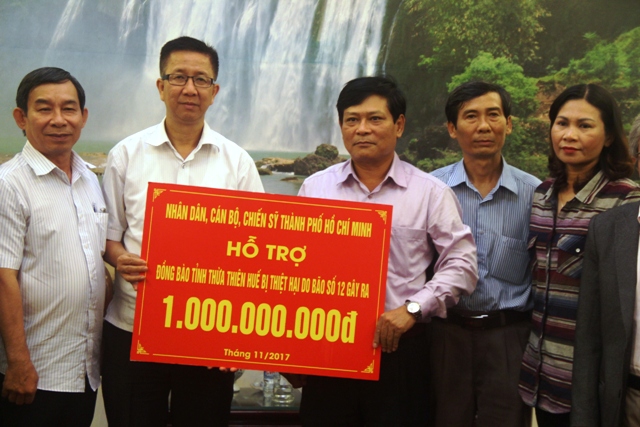 TP Hồ Chí Minh hỗ trợ 1 tỉ đồng cho dân vùng lũ