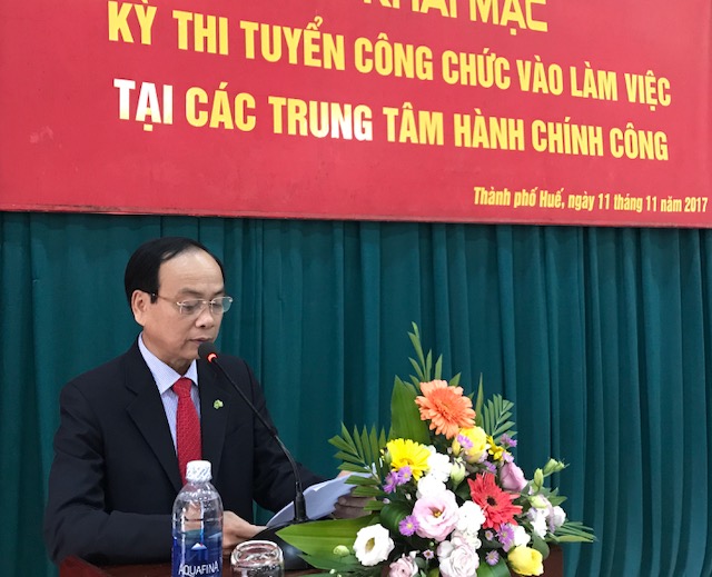 69 thí sinh thi tuyển công chức vào các trung tâm hành chính công