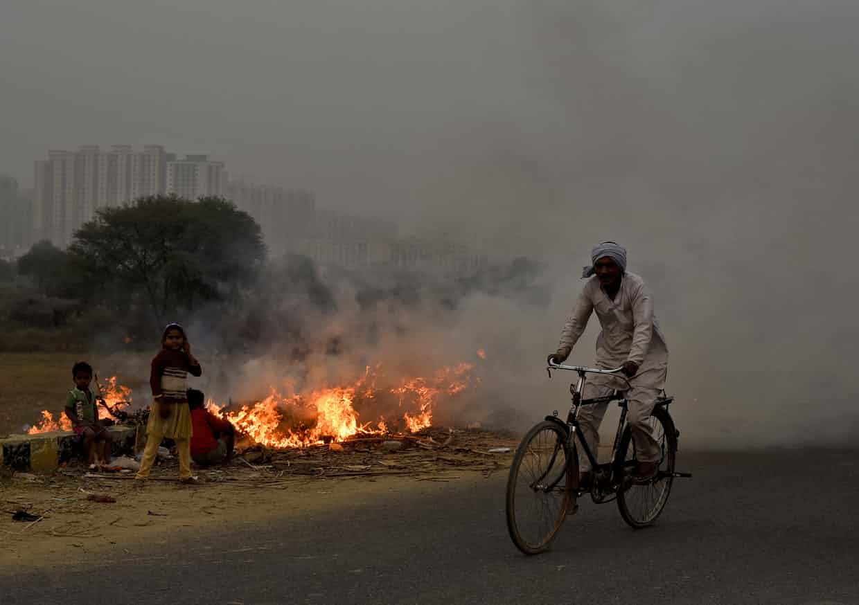 Ngạt thở ở Delhi Môi trường đã đến ngày tận thế
