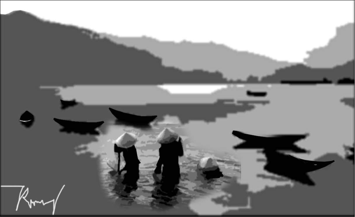 Mẹ tôi dậm trìa