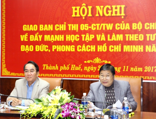 Tránh tình trạng nói nhiều, làm ít; đề ra giải pháp để thực hiện chỉ thị 05 tốt hơn