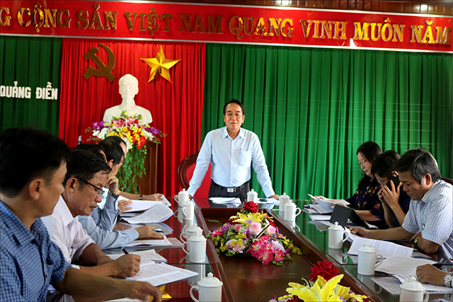 Cần tập trung đánh giá chất lượng cán bộ