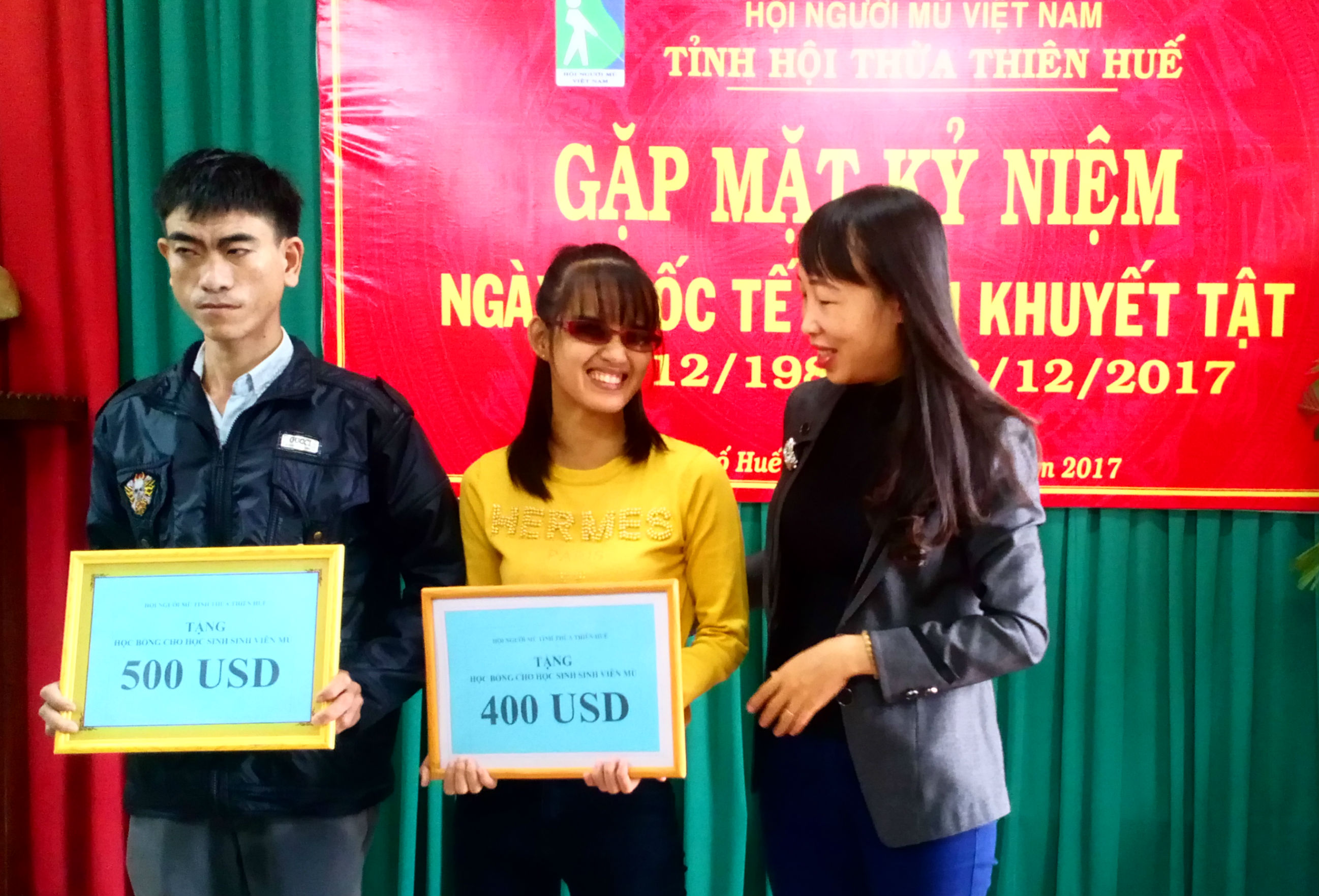 Hội Người mù tổ chức gặp mặt nhân ngày Quốc tế Người khuyết tật
