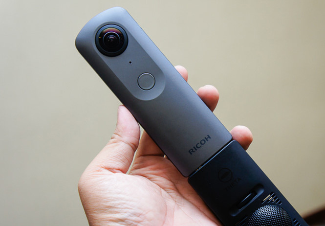 Camera 360 Theta V hỗ trợ quay phim 4K cập bến Việt Nam