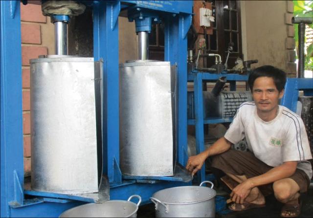 Peanut oil press machines made by farmer