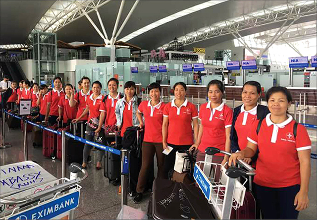 Xuất ngoại giúp việc