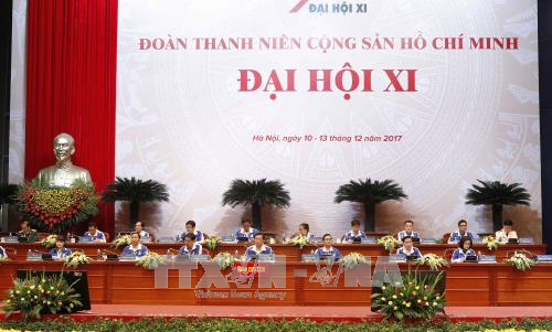 Khai mạc phiên thứ nhất Đại hội Đoàn toàn quốc lần thứ XI
