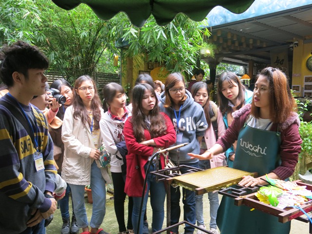 Trải nghiệm với trúc chỉ