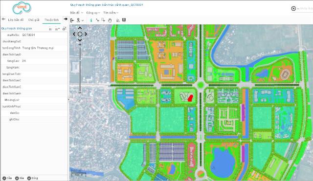 Cơ sở dữ liệu quy hoạch Giải pháp quản lý đô thị thông minh