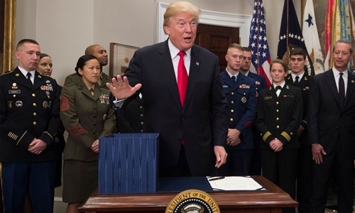 Trump tuyên bố Mỹ đã chiến thắng IS ở Iraq và Syria