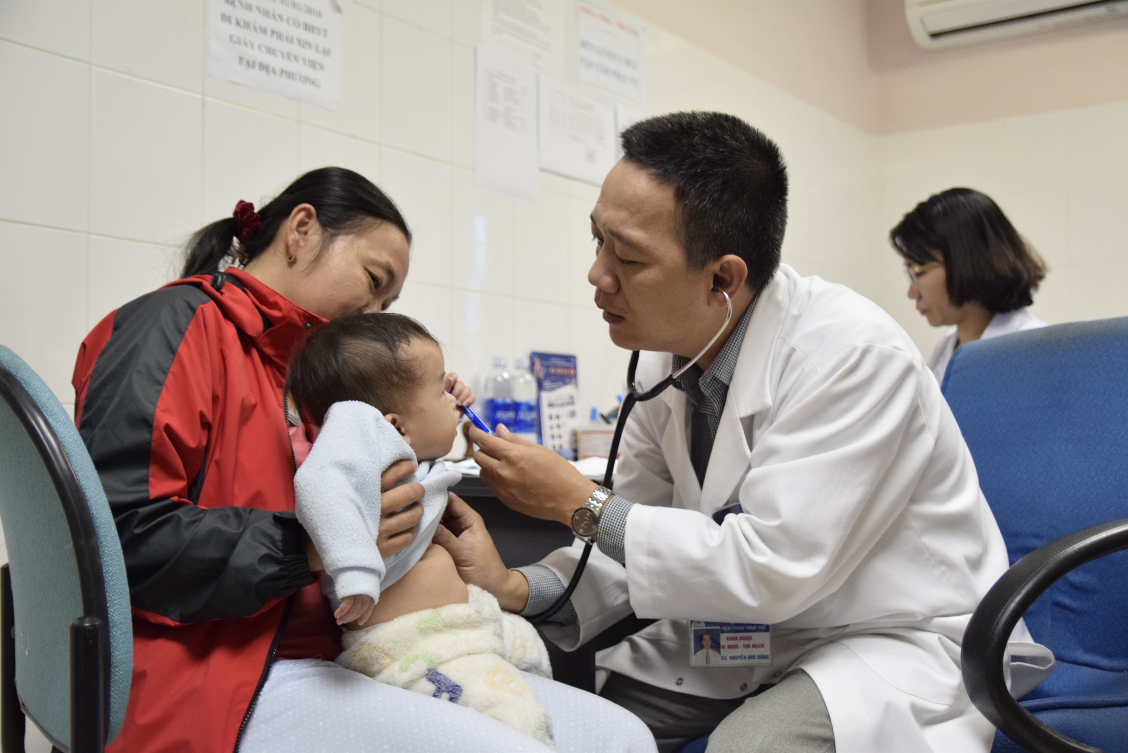 1 500 em được khám sàng lọc bệnh tim bẩm sinh miễn phí