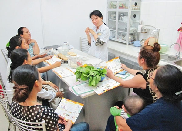 Tăng cường công tác dinh dưỡng trong tình hình mới