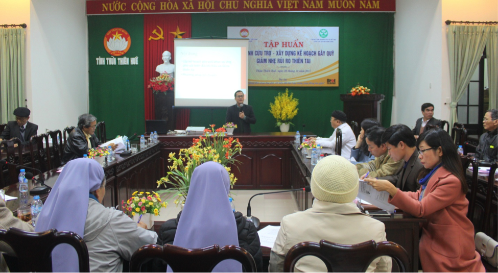 Capacity building training on emergency response and fundraising