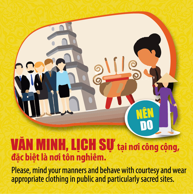 Ban hành bộ Quy tắc Ứng xử văn minh du lịch