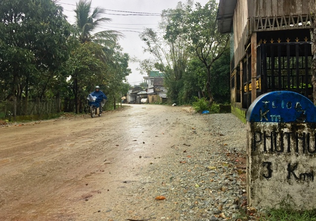 Tạm thời cấm lưu thông tại Tỉnh lộ 10A