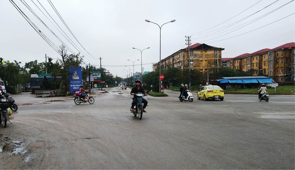 Nhiều điểm giao thông mất an toàn