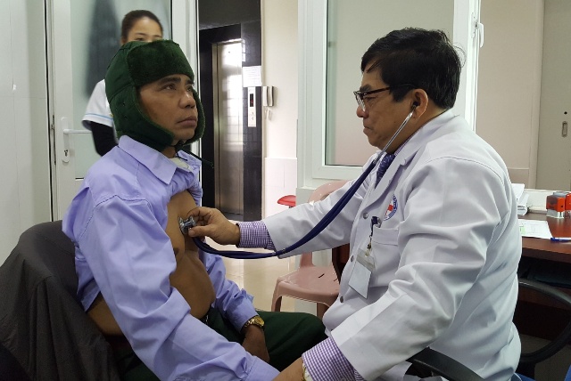 Khám chữa bệnh miễn phí cho gần 30 cựu chiến binh