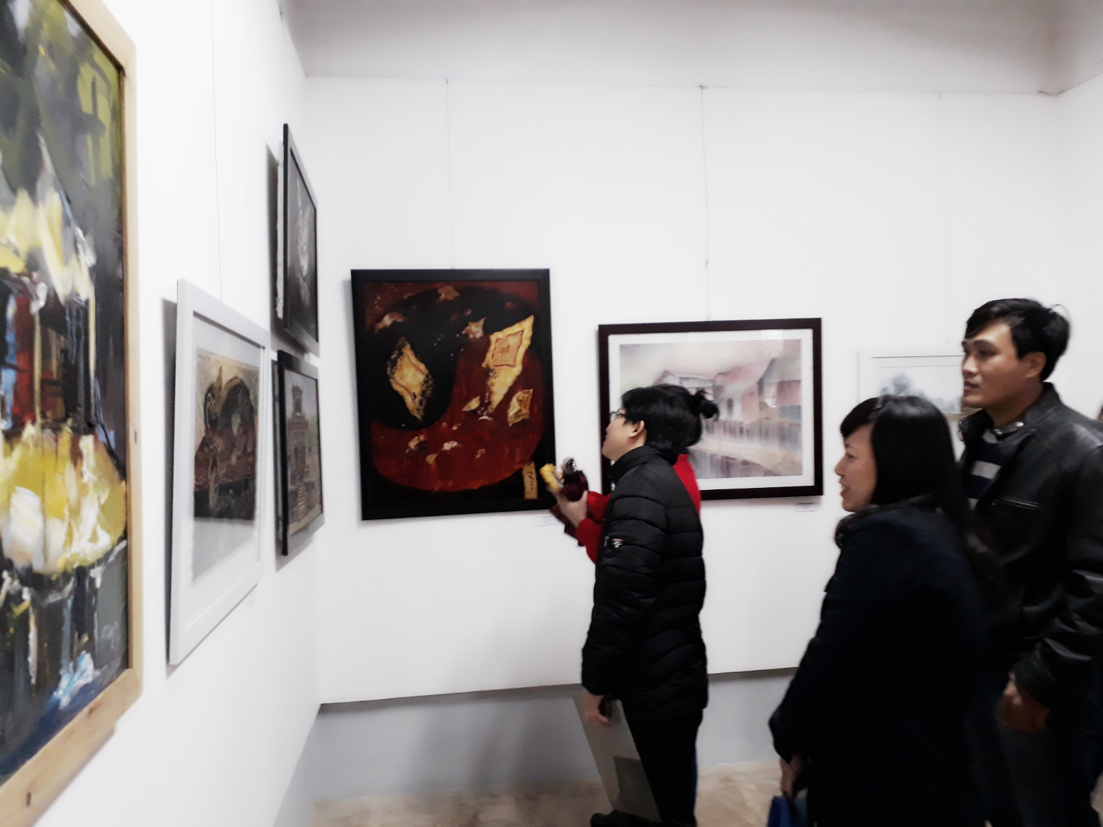 Exhibition of 67 students’ artworks
