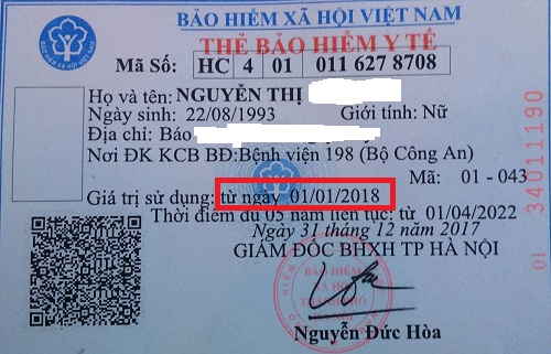 3 điểm mới trên thẻ bảo hiểm y tế 2018 bạn cần biết
