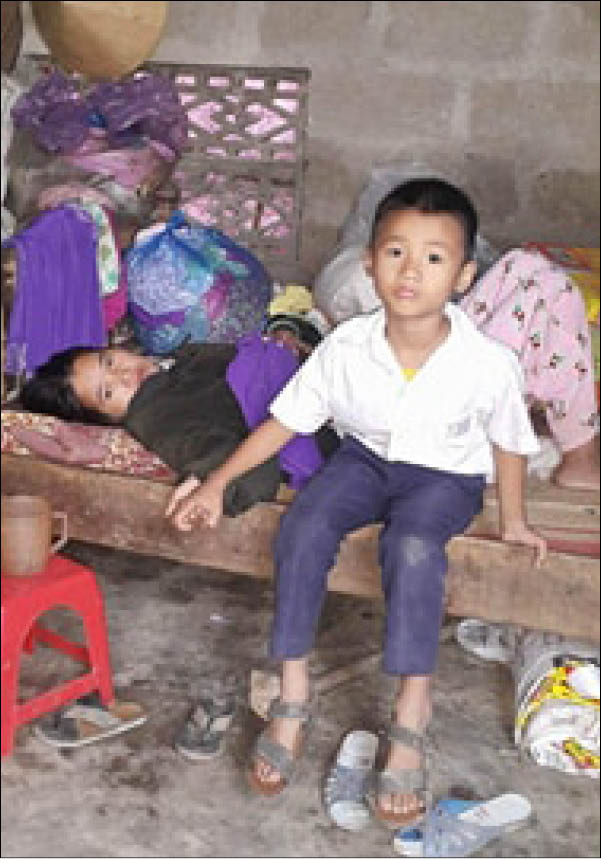 Cháu Tránh cần được giúp đỡ để tiếp tục đến trường