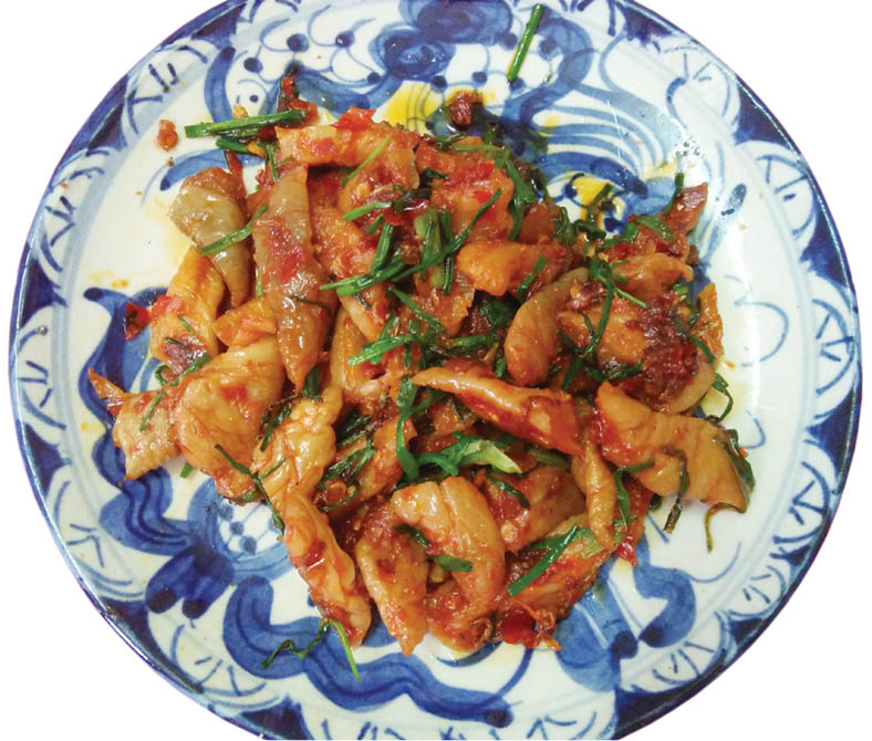 Mắm thính dưa gang