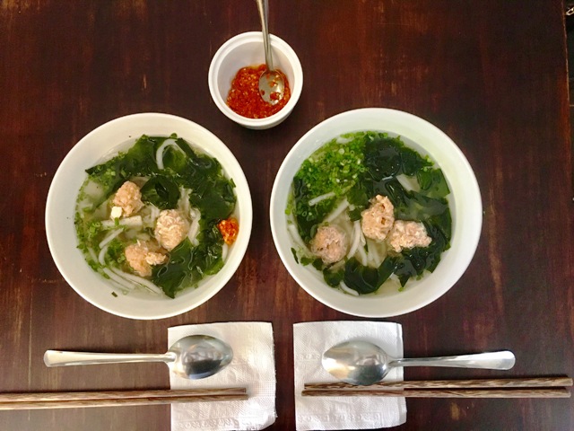 Lạ miệng với bánh canh rong biển