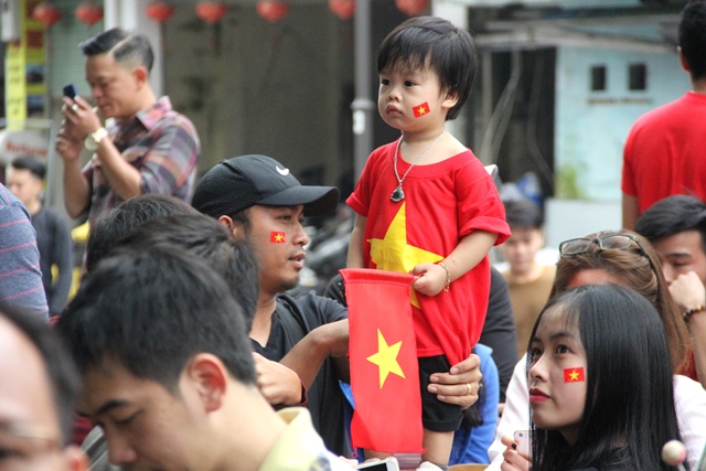 Người dân Huế cổ vũ nhiệt tình cho U23 Việt Nam