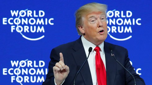 Tổng thống Trump truyền tải thông điệp gì tại Diễn đàn Davos