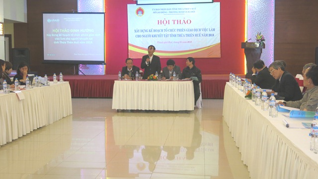 Tổ chức phiên giao dịch việc làm cho người khuyết tật