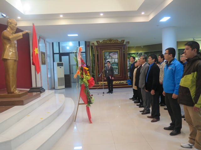 Đoàn Khối các Cơ quan tỉnh báo công dâng Bác