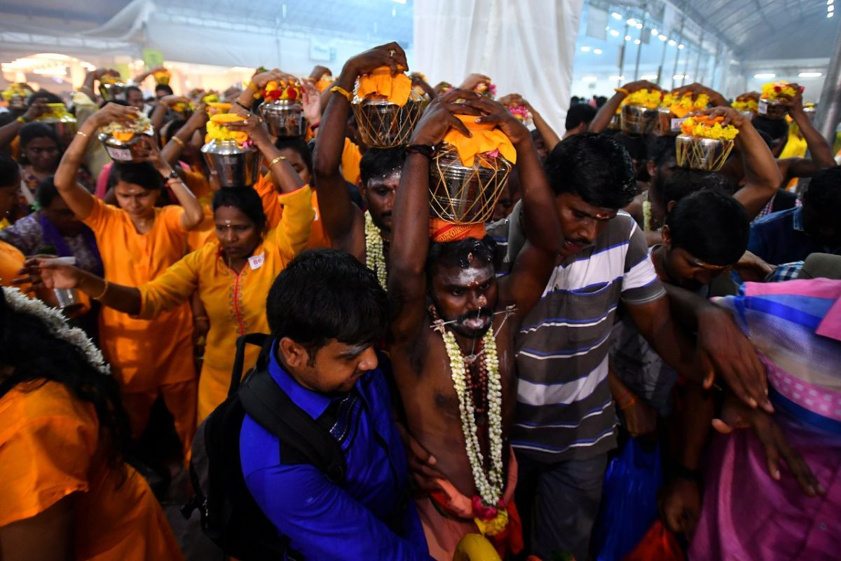 Singapore 40 000 người tham gia lễ hội Thaipusam