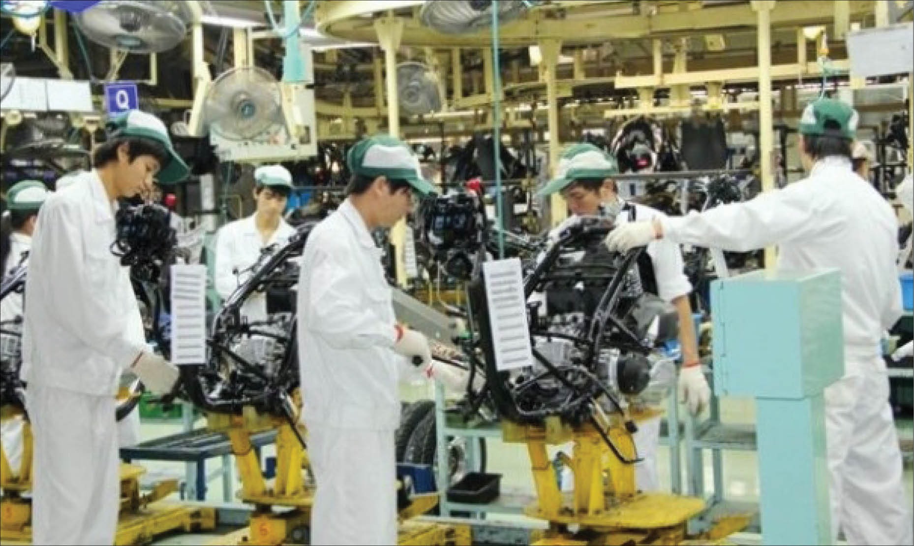Ngành sản xuất châu Á đón niềm vui đầu năm mới
