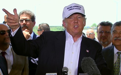 Tổng thống Trump muốn bức tường biên giới trong kế hoạch di cư