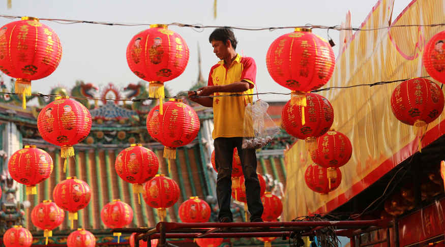 Châu Á rộn ràng đón Tết Nguyên đán
