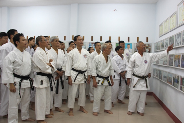 Karatedo bái Tổ đầu năm