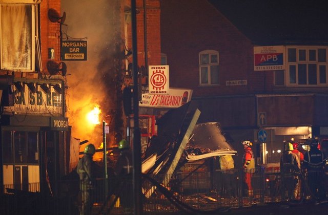 Nổ lớn tại Anh, ít nhất 5 người bị thương