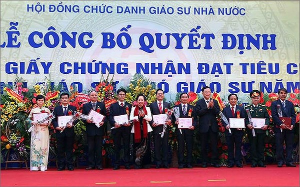 Xét duyệt chức danh GS, PGS Có nên bỏ hội đồng ngành, liên ngành