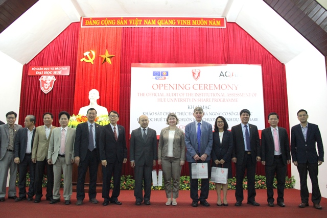 Official audit of the institutional assessment of Hue University